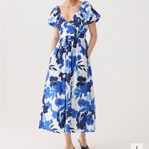 Jcrew Puffy sleeve dress